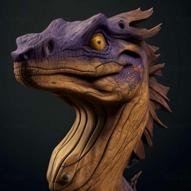 3D model Dinocrocuta (STL)